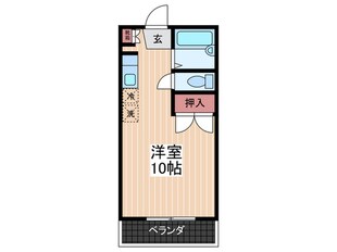 メゾンプルニエⅠ棟の物件間取画像